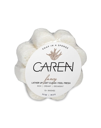 Caren | Fancy Soap in a Sponge