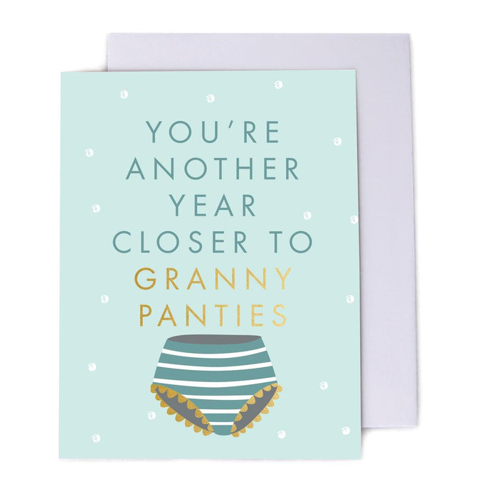 Greeting Card Granny Panties
