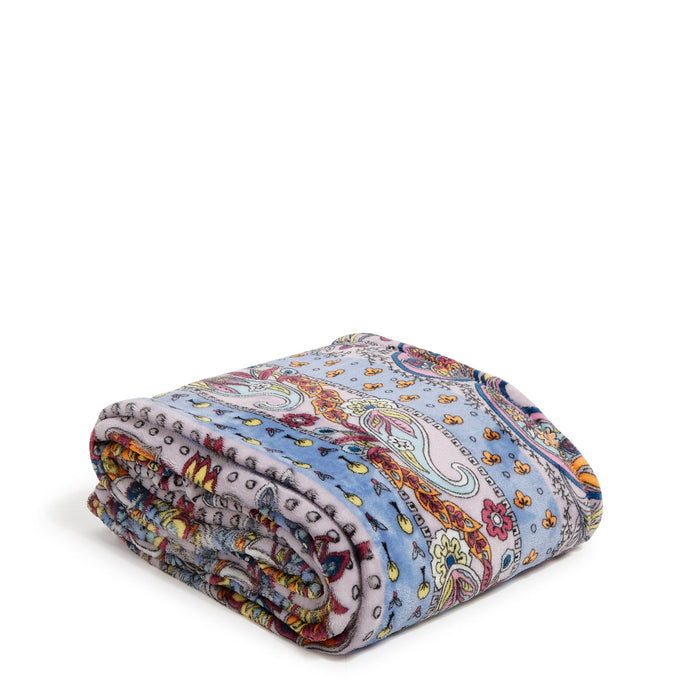 Vera Bradley Plush Throw Blanket | Provence Paisley