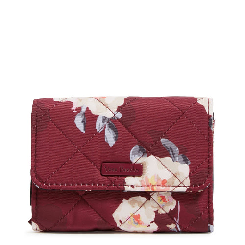Vera Bradley | RFID Riley Compact Wallet Blooms and Branches