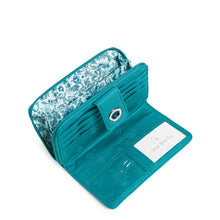 Vera Bradley RFID Turnlock Wallet | Forever Green
