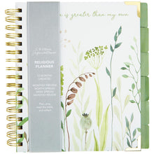 Floral Religious Planner 12 Months Undated