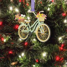 Bike & Baskets Ornament