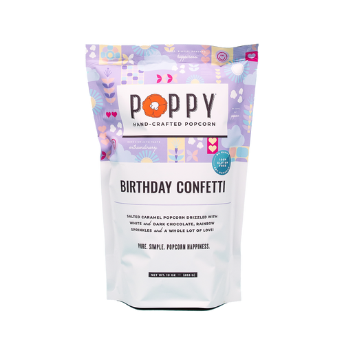 Poppy Hand-Crafted Popcorn | Birthday Confetti