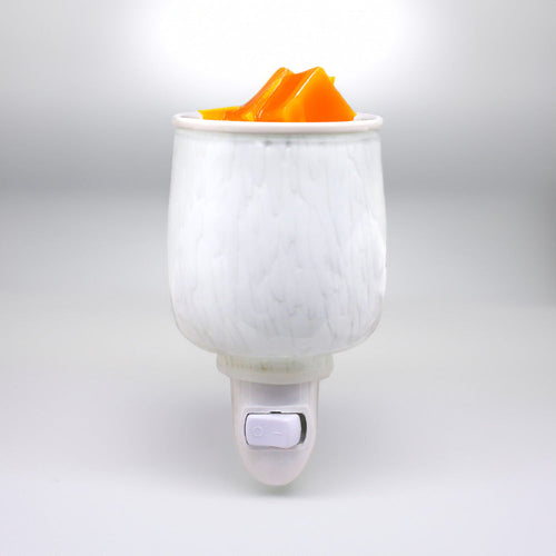 A Cheerful Giver | Marble - Glass Plug-In Wax Warmer