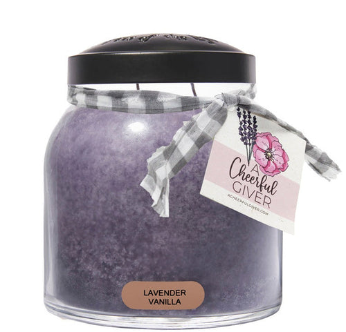 Cheerful Giver, Lavender Vanilla Scented Candle