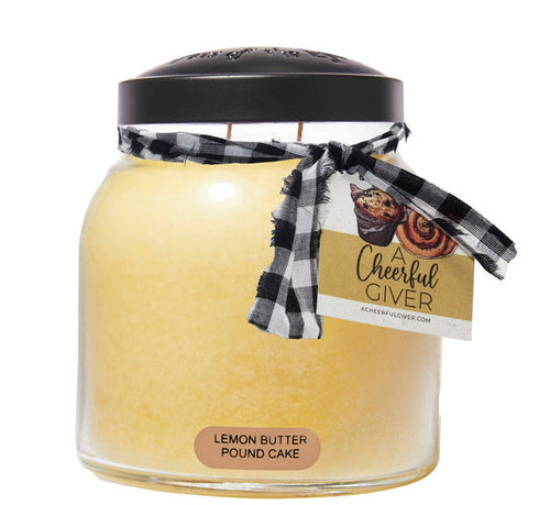 Cheerful Giver, Lemon Butter Pound Cake Scented Candle