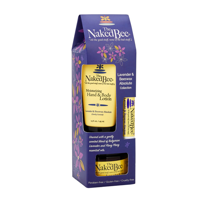 The Naked Bee, Lavender & Beeswax Absolute Gift Collection