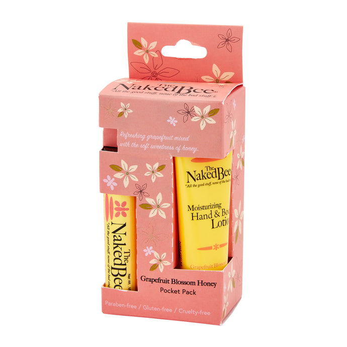 The Naked Bee | Classic Grapefruit Blossom Honey Pocket Pack