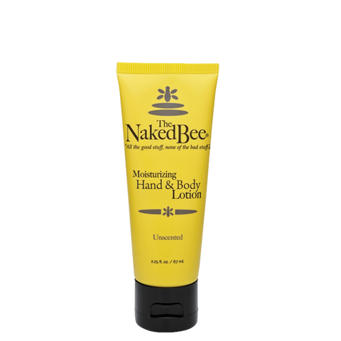 The Naked Bee, Unscented Hand & Body Lotion 2.25 oz.