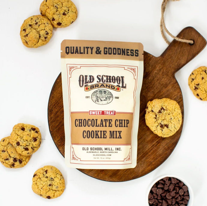 Old School Brand, Chocolate Chip Cookie Mix, 16 OZ