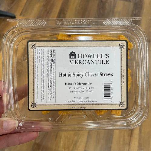 Howell's Mercantile Hot & Spicy Cheese Straws