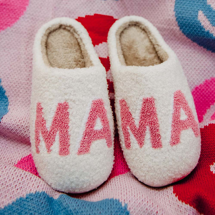 Pink MAMA Slippers S/M