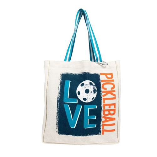 Love Pickleball Cotton Twill Gift Bag