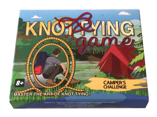 Knot Tying Campers Challenge