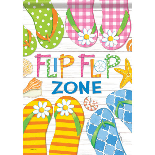 Garden Flag - Flip Flop Zone Dura Soft