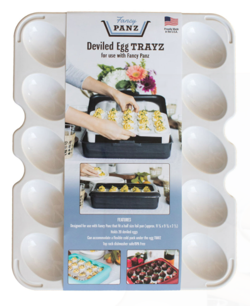 Fancy Panz Egg Trayz Deviled Egg Serving Tray Insert