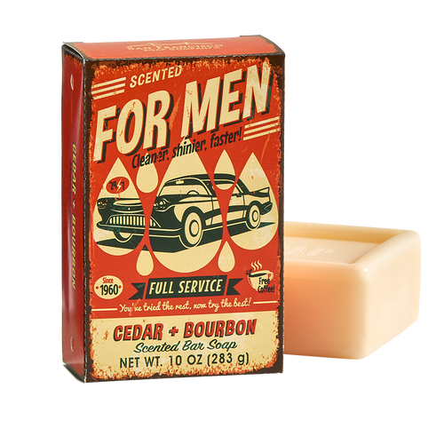 FOR MEN Bar Soap | Cedar & Bourbon