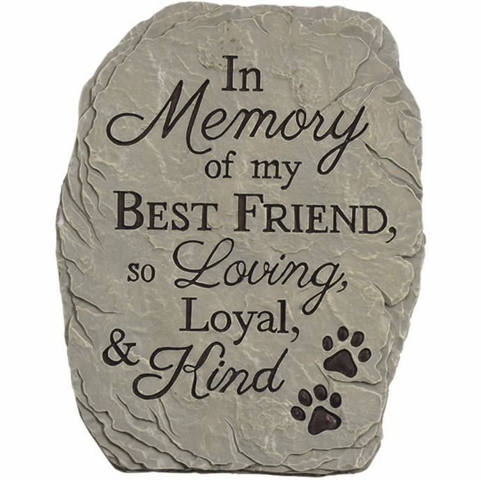 Loyal and Kind Garden Stone