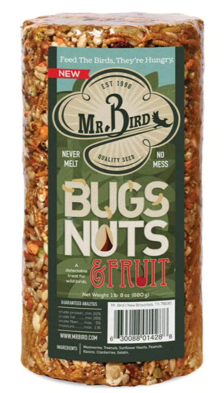 Mr. Bird Bugs, Nuts, & Fruit Seed Cylinder