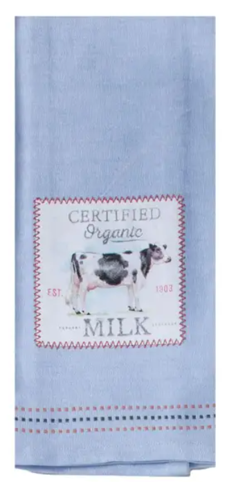 Organic Milk Tea Towel
