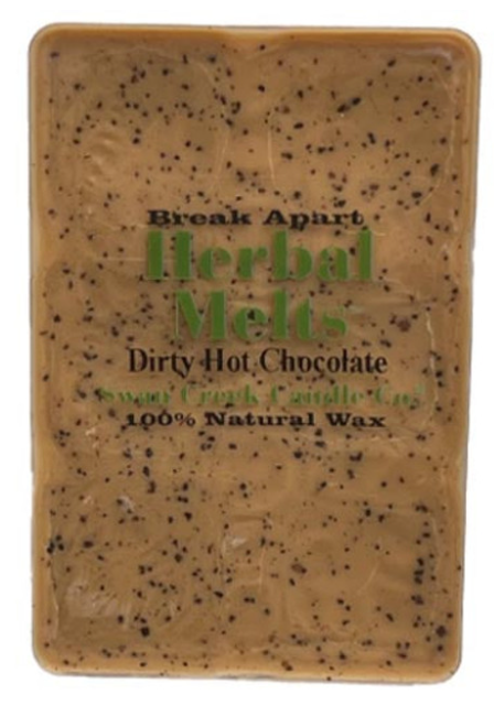 Swan Creek Candle Co. Break Apart Drizzle Melts | Dirty Hot Chocolate 5.25 oz.