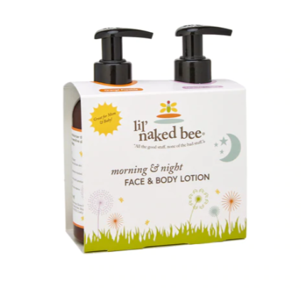 Lil’ Naked Bee | Morning & Night Lotion Gift Set